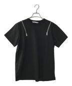 JOHN LAWRENCE SULLIVANジョンローレンスサリバン）の古着「Zipped t-shirt」｜ブラック