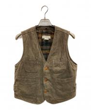 BANANA REPUBLIC (バナナリパブリック) レザーべスト ブラウン サイズ:S