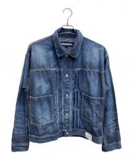 NEIGHBORHOOD (ネイバーフッド) WASHED LIGHTWEIGHT DENIM JACKET インディゴ サイズ:M