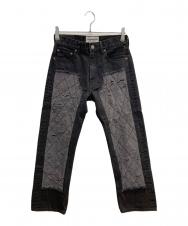 JUNYA WATANABE COMME des GARCONS ((ジュンヤワタナベ コムデギャルソン) デニムパンツ ブラック サイズ:XS