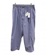 JOURNAL STANDARD (ジャーナルスタンダード) DOTS ガーメント ダイ オーバー パンツ ブルー サイズ:L 未使用品