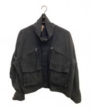 kooi (コーイ) フェイクスウェードジャケット ブラック サイズ:1