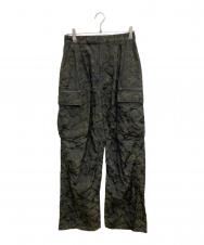 juha (ユハ) CAMOUFLAGE CARGO PANTS カーキ サイズ:4