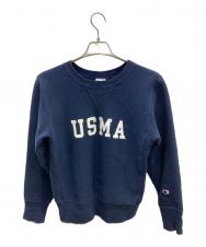 Champion (チャンピオン) USMAプリントスウェット ネイビー サイズ:Ｓ