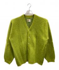 TOWN CRAFT (タウンクラフト) シャギーカラーカーディガン グリーン サイズ:L