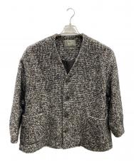 la favola (ラ ファーヴォラ) CARDIGAN JACKET ベージュ サイズ:M