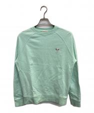 maison kitsune (メゾンキツネ) スウェット ライトグリーン サイズ:XS