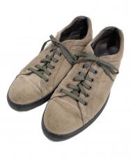 TOD'S (トッズ) スニーカー ベージュ サイズ:8