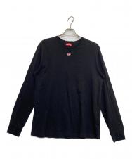 DIESEL (ディーゼル) Dロゴカットソー ブラック サイズ:XL