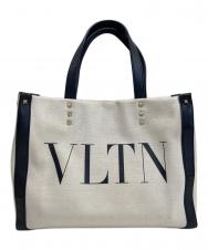 VALENTINO GARAVANI (ヴァレンティノ・ガラヴァーニ) ハンドバッグ アイボリー×ブラック サイズ:-