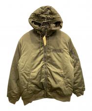 AVIREX (アヴィレックス) 中綿ジャケット カーキ サイズ:2XL