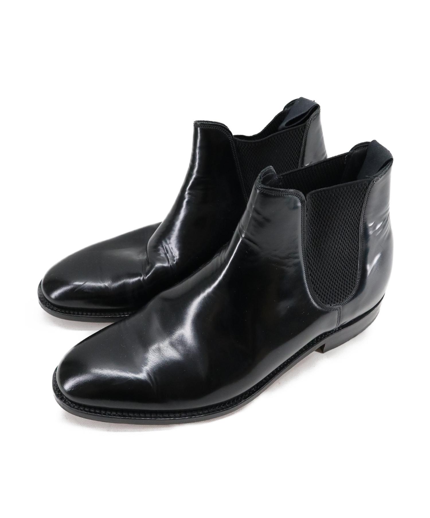 中古 古着通販 Barker バーカー サイドゴアブーツ ブラック サイズ 8 ブランド 古着通販 トレファク公式 Trefac Fashion