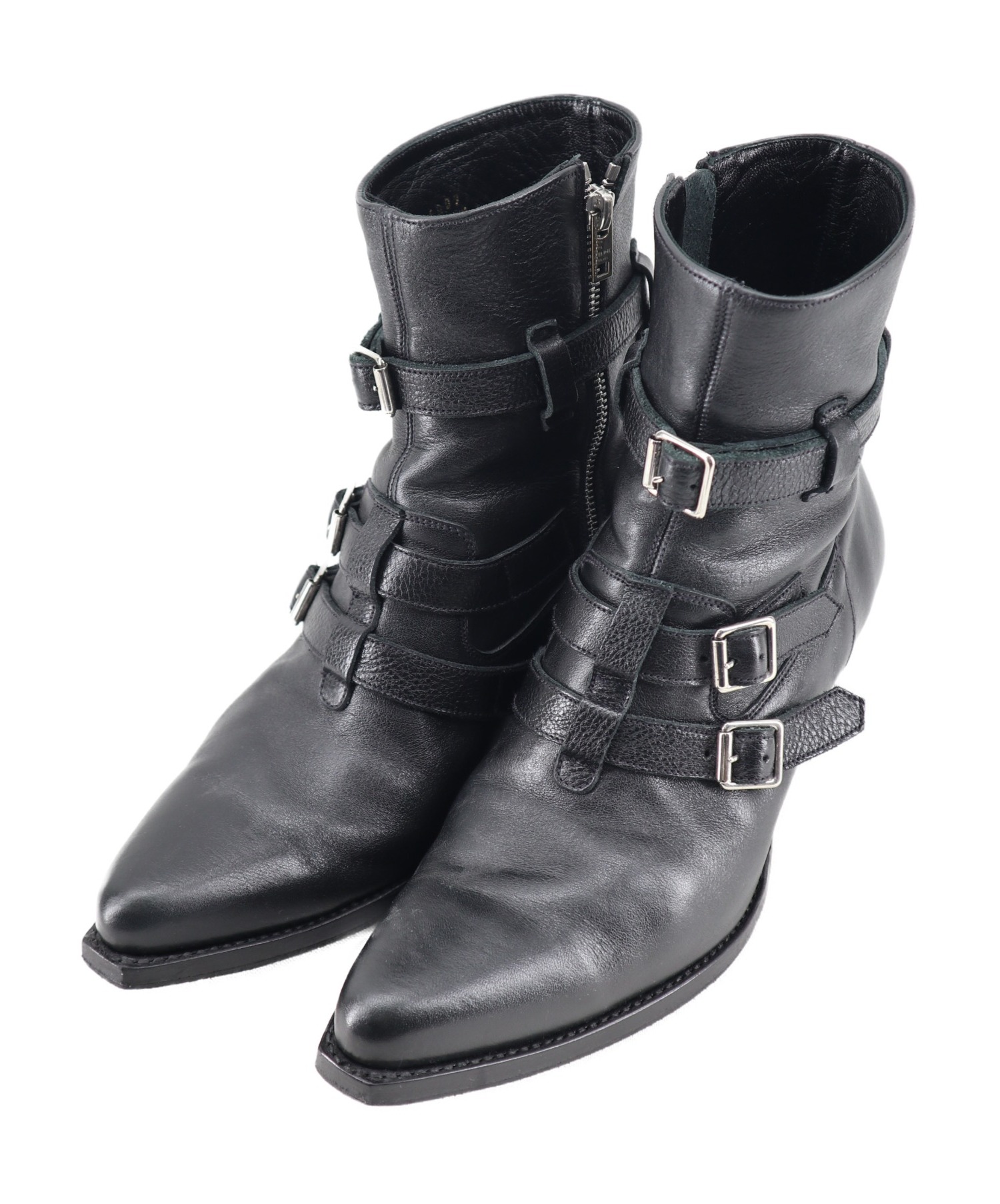 中古 古着通販 Celine セリーヌ ベルリンブーツ ブラック サイズ 41 ブランド 古着通販 トレファク公式 Trefac Fashion