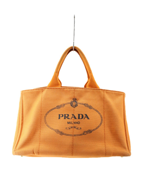 PRADA（プラダ）PRADA (プラダ) カナパトートバッグGM オレンジの古着・服飾アイテム