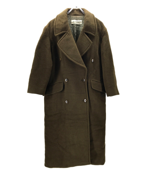 GUCCI（グッチ）GUCCI (グッチ) ヴィンテージウールコート ブラウン サイズ:表記なしの古着・服飾アイテム