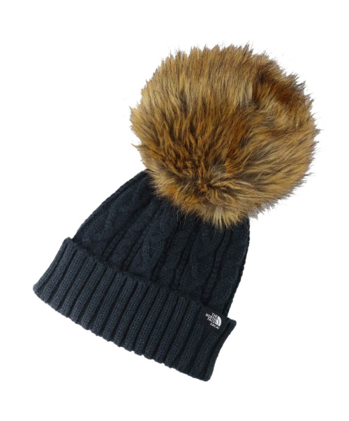 中古 古着通販 The North Face Sacai ザノースフェイス サカイ ボンボンニットキャップ ブラック ブラウン ブランド 古着通販 トレファク公式 Trefac Fashion