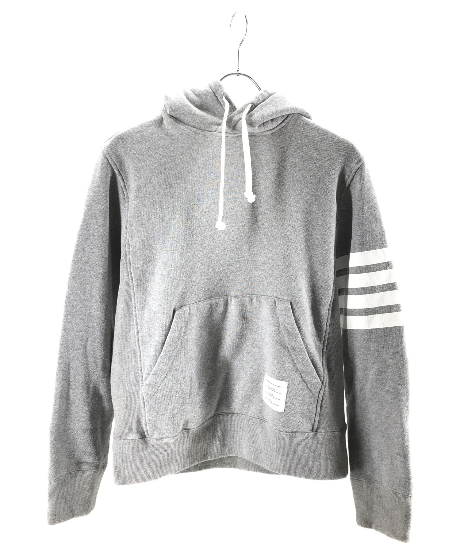 中古 古着通販 Thom Browne トムブラウン 4bar プルオーバーパーカー グレー サイズ 1 ブランド 古着通販 トレファク公式 Trefac Fashion