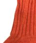 中古・古着 45R (フォーティファイブアール) フロートガーゼのタートルネックセーター オレンジ サイズ:2：7800円