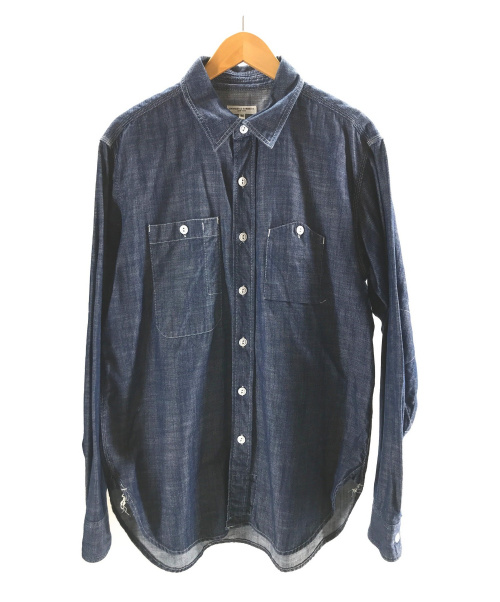 中古 古着通販 Engineered Garments エンジニアードガーメンツ 山ポケシャンブレーワークシャツ ブルー サイズ M ブランド 古着通販 トレファク公式 Trefac Fashion
