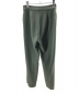H BEAUTY&YOUTH (エイチビューティアンドユース) DOUBLE CLOTH SLIT PANTS グリーン サイズ:S：5800円