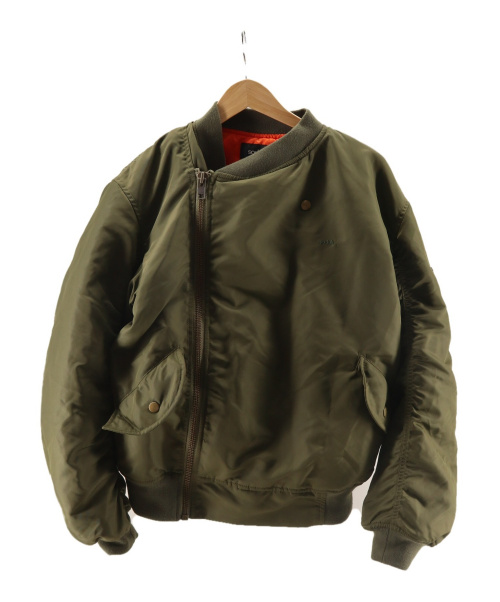 soduk（スドーク）soduk (スドーク) multiple ways MA-1 jacket オリーブ サイズ:表記無しの古着・服飾アイテム