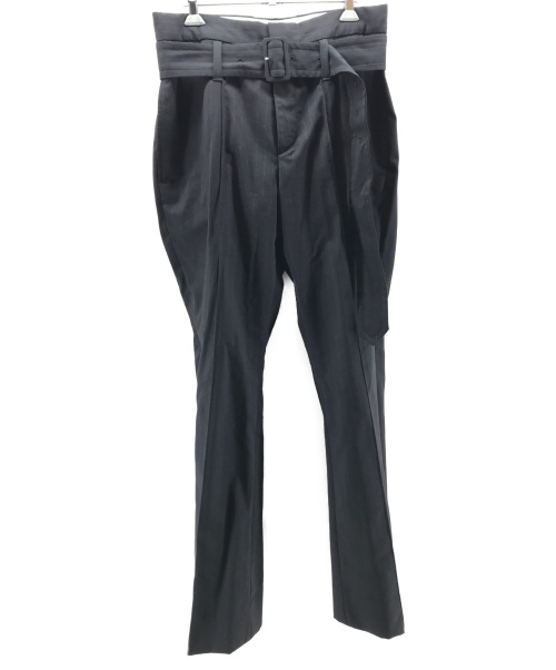 kudos（クードス）kudos (クードス) BEL BEL TROUSERS ブラック サイズ:1 21SSの古着・服飾アイテム