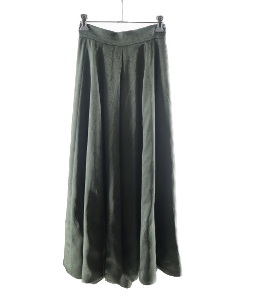 Ameri（アメリ）Ameri (アメリ) UNDRESSED PAISLEY FLARE SKIRT グリーン サイズ:Sの古着・服飾アイテム
