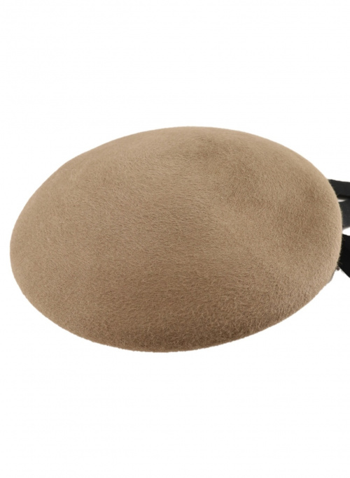 shinonagumo（シノナグモ）shinonagumo (シノナグモ) Charlotte ベレー帽 ベージュ サイズ:Sの古着・服飾アイテム