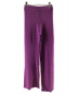 soduk (スドーク) slit knit trousers パープル サイズ:F：12800円