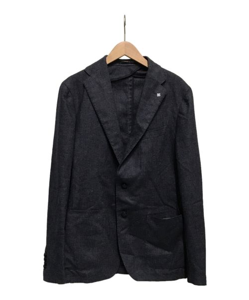 TAGLIATORE（タリアトーレ）TAGLIATORE (タリアトーレ) カシミア混テーラードジャケット ネイビー サイズ:48の古着・服飾アイテム