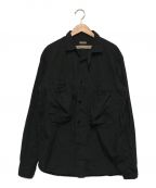 KAPITAL（キャピタル）の古着「ブロードアノラックシャツ」｜ブラック