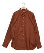 PHIGVEL MAKERS（フィグベルマーカーズ）の古着「Cowboy Dress Shirt」｜ブラウン