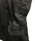 中古・古着 goodfight (グッドファイト) ラウンドカットサテンシャツ ブラック サイズ:XL：7800円