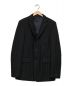 PRADA（プラダ）の古着「ウールモヘア中綿テーラードジャケット」｜ブラック