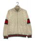 GUCCI（グッチ）の古着「Cable knit bomber jacket」｜アイボリー
