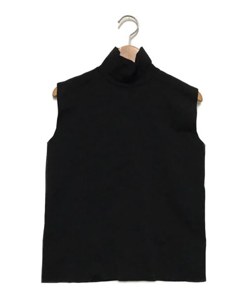 MARNI（マルニ）MARNI (マルニ) ハイネックノースリーブカットソー ブラック サイズ:40の古着・服飾アイテム