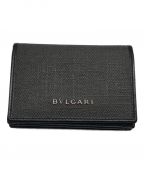 BVLGARI（）の古着「ウィークエンドカードケース」｜ブラック