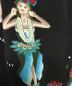 中古・古着 Aloha Blossom (アロハブロッサム) HULA GIRL ワンピース ブラック サイズ:1：6800円