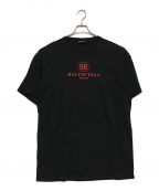 BALENCIAGA（）の古着「BB LOGO MODE T-shirt」｜ブラック