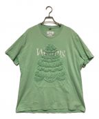 doublet（ダブレット）の古着「CAKE EMBROIDERY T-SHIRT」｜グリーン