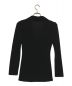 GUCCI (グッチ) スキッパーニットシャツ ブラック サイズ:なし：5800円