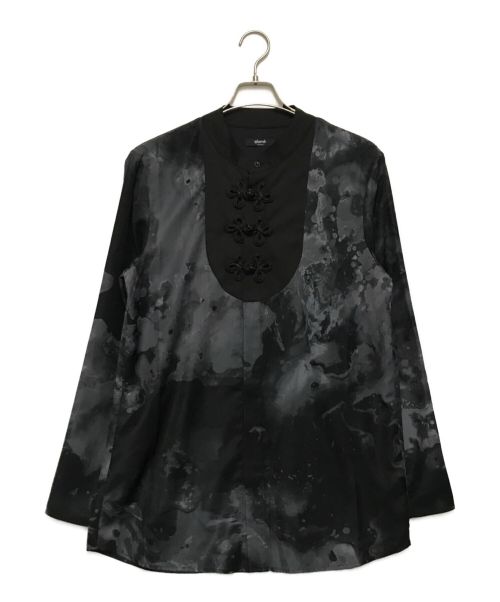 glamb（グラム）glamb (グラム) チャイナボタンシャツ ブラック サイズ:MEDIUMの古着・服飾アイテム