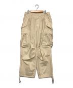 KHOKIコッキ）の古着「Army cotton gabardine trousers」｜アイボリー