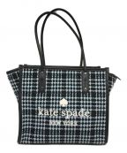 Kate Spade（）の古着「トートバッグ」｜ブルー×ブラック