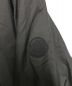 中古・古着 MONCLER (モンクレール) センターロゴナイロンフーデッドジャケット ブラック サイズ:3：64800円