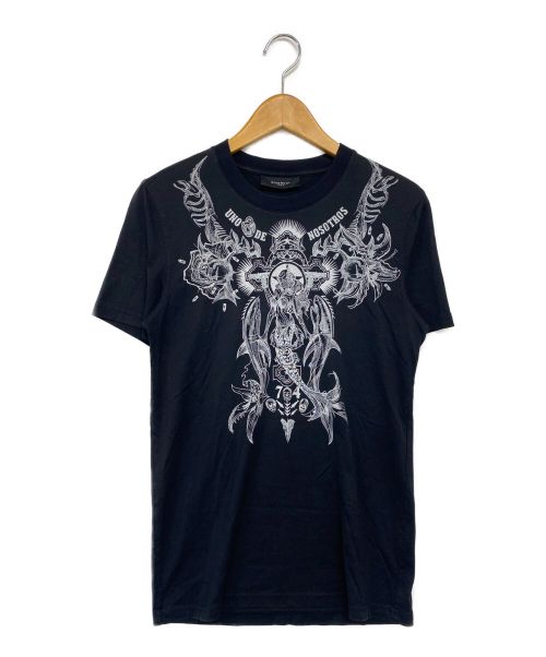GIVENCHY（ジバンシィ）GIVENCHY (ジバンシィ) マーメイドタトゥーTシャツ ブラック サイズ:XXSの古着・服飾アイテム