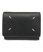 Maison Margiela 11メゾンマルジェラ11）の古着「3つ折り財布」｜ブラック