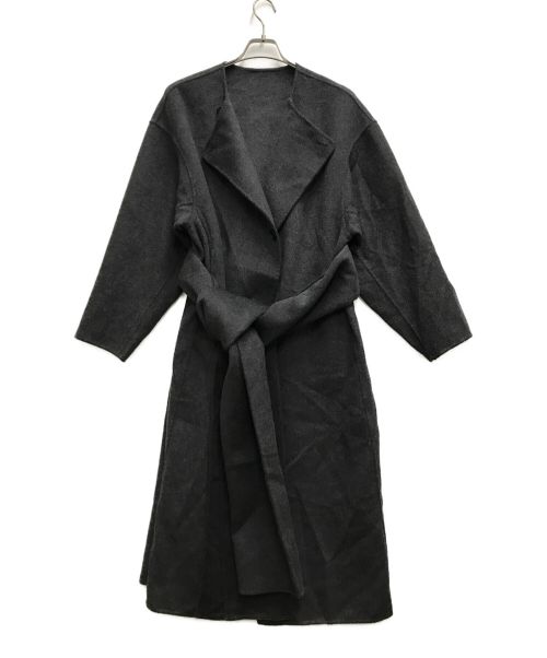TODAYFUL（トゥデイフル）TODAYFUL (トゥデイフル) LIFE's Stole Wool Coat グレー サイズ:36の古着・服飾アイテム