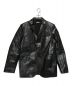 MARNI（マルニ）の古着「Fake Leather Jacket」｜ブラック