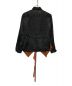 MM6 Maison Margiela (エムエムシックス メゾンマルジェラ) レーヨンドッキングデザインシャツ ブラック サイズ:40：11800円